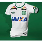 2016-17 Associação Chapecoense de Futebol White Away Soccer Jersey