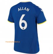 2021-22 Everton Home Soccer Jersey Shirt with Allan 6 printing