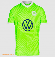 2021-22 VfL Wolfsburg Home Soccer Jersey Shirt