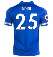 2020-21 Leicester City Home Soccer Jersey Shirt WILFRED NDIDI #25