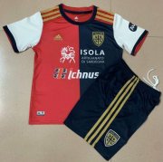 Kids Cagliari Calcio 2020-21 Home Soccer Kits Shirt with Shorts