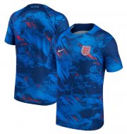2022 FIFA World Cup England Blue Pre-Match Training Shirt