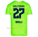 2021-22 Wolfsburg Home Soccer Jersey Shirt with Arnold 27 printing