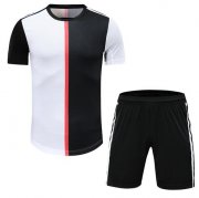 Juventus Style Customize Team Home Soccer Jerseys Kit (Shirt+Short)