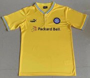 1998 Leeds United Retro Yellow Away Soccer Jersey Shirt