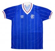 1982-83 Rangers Retro Blue Home Soccer Jersey Shirt
