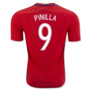 2016 Chile Pinilla 9 Home Soccer Jersey
