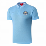 2018-19 Manchester City Blue Polo Shirt
