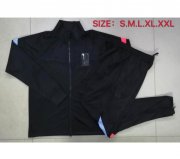 2020 South Korea Black Training Suits Jacket with Trousers