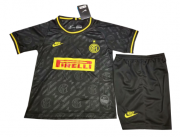 Kids Inter Milan 2019-20 Third Away Soccer Shirt With Shorts