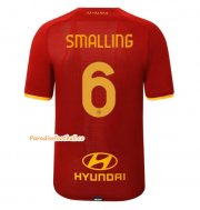 2021-22 AS Roma Home Soccer Jersey Shirt with SMALLING 6 printing
