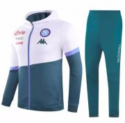 2020-21 Napoli Green Hoodie Jacket Training Suits With Pants