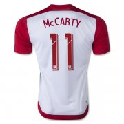 2015-16 New York Red Bulls Home #11 Mccarty Soccer Jersey