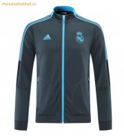 2021-22 Real Madrid Grey Training Jacket