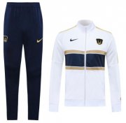 2020-21 UNAM White Jacket Training Suits with Pants