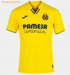 2021-22 Villarreal Home Yellow Soccer Jersey Shirt