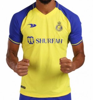 2022-23 Al-Nassr FC Home Soccer Jersey Shirt Player Version