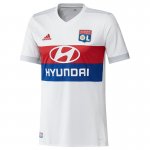 2017-18 Olympique Lyonnais Home Soccer Jersey Shirt