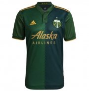 2021-22 Portland Timbers Home Soccer Jersey Shirt Player Version