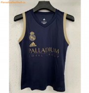 2021-22 Real Madrid Navy Training Vest Shirt