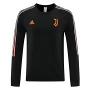 2021-22 Juventus Black Travel Training Sweatshirt