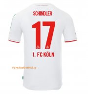 2021-22 1. Fußball-Club Köln Home Soccer Jersey Shirt with Schindler 17 printing