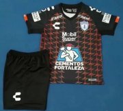 Kids Pachuca 2019-20 Third Away Soccer Shirt With Shorts