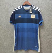 2014 Argentina Retro Away Soccer Jersey Shirt