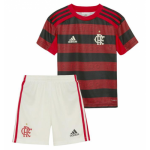 2019-20 Kids Flamengo Home Soccer Shirt With Shorts