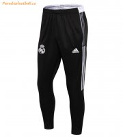 2021-22 Real Madrid Black White Training Pants