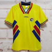 1994 Romania Retro Home Soccer Jersey Shirt