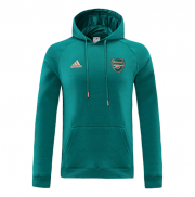 2021-22 Arsenal Green Hoodie Sweater