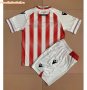 Kids Stoke City 2022-23 Home Soccer Kits Shirt With Shorts