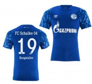 2019-20 Schalke 04 Home Soccer Jersey Shirt Guido Burgstaller #19