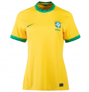 2020-21 Brazil Women Home Soccer Jersey Shirt