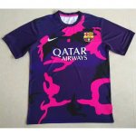 2017-18 Barcelona Pink Purple Training Shirt