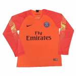 2018-19 Psg Goalkeeper Orange Long Sleeve Soccer Jersey Shirt
