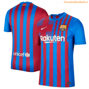 2021-22 Barcelona Home Soccer Jersey Shirt