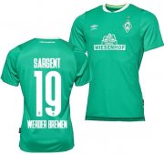 2019-20 Werder Bremen Home Soccer Jersey Shirt Josh Sargent #19