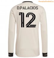 2021-22 Los Angeles FC Away Long Sleeve Soccer Jersey Shirt DIEGO PALACIOS #12