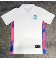 2022-23 PSG White Polo Shirt