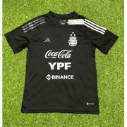 2022 FIFA World Cup Argentina Three Stars Black Training Shirt