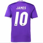 2016-17 Real Madrid Away #10 JAMES Soccer Jersey