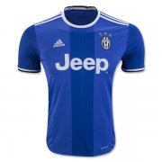 2016-17 Juventus Blue Away Soccer Jersey
