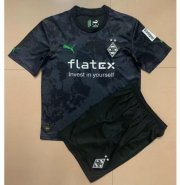 Kids 2022-23 Mönchengladbach Away Soccer Kits Shirt With Shorts