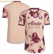 2022-23 Portland Timbers Pink Away Heritage Rose Soccer Jersey Shirt Player Version