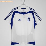 2004 Greece Retro Home Soccer Jersey Shirt