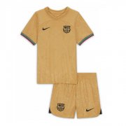 Kids Barcelona 2022-23 Away Soccer Kits Shirt With Shorts