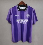 1994-95 Rangers Retro Purple Away Soccer Jersey Shirt