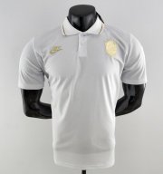 2022 World Cup Brazil White Polo Shirt